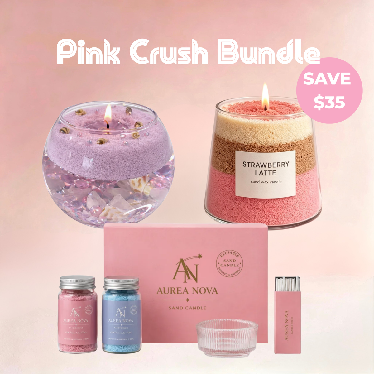 Ultimate Candle Experience - Pink Crush